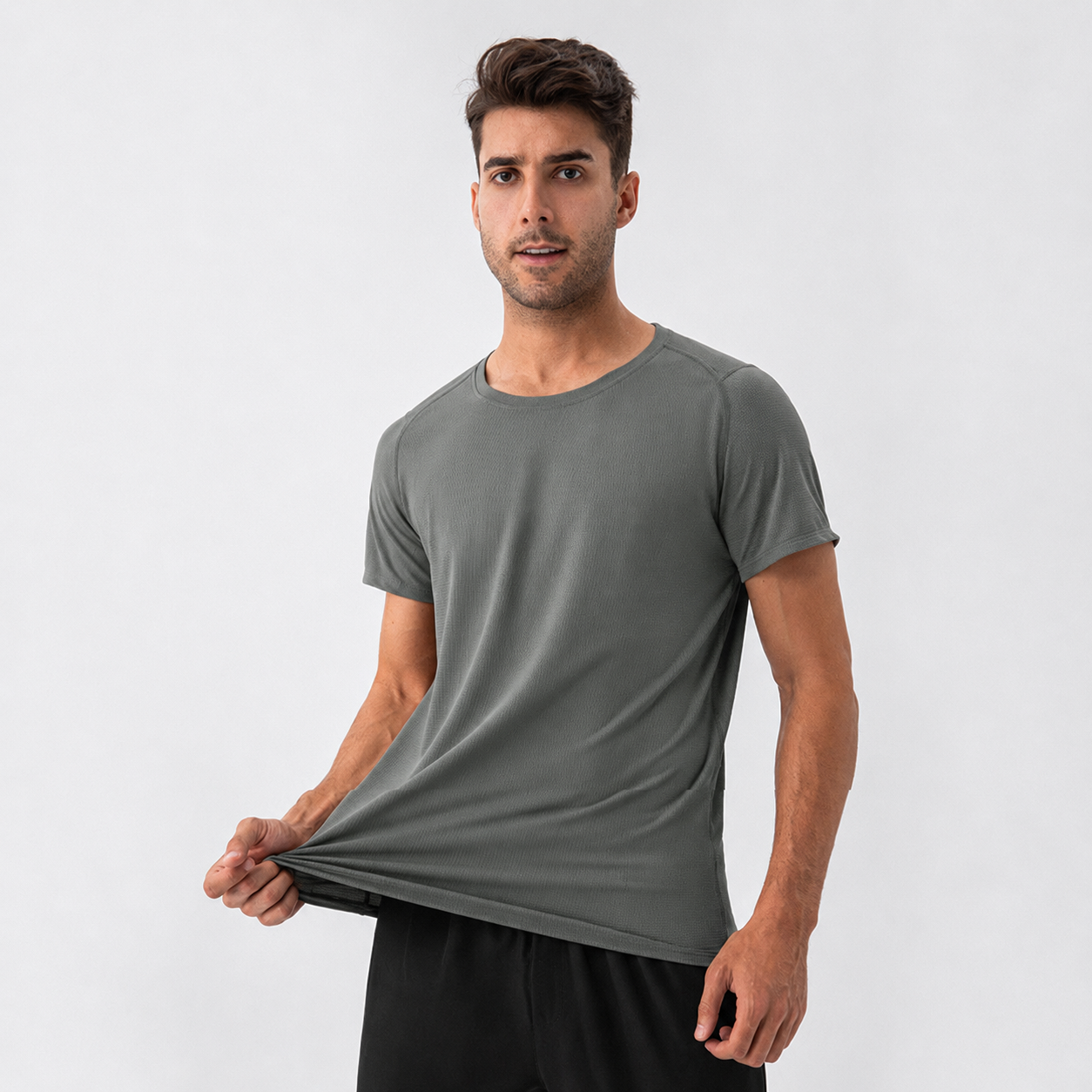 Men’s Lightweight Quick-Dry Athletic T-Shirt